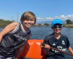 He enjoys riding a bike, boating, and other sports in his free time alongside his passion for acting.